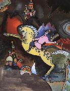 Wassily Kandinsky Rozsaszin lovas USA oil painting artist